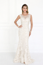 Vestido de Novia de Malla - Elizabeth K GL1534