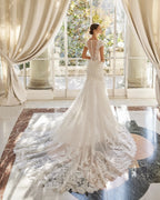 Vestido De Novia Elegante Aire Barcelona - Aldo