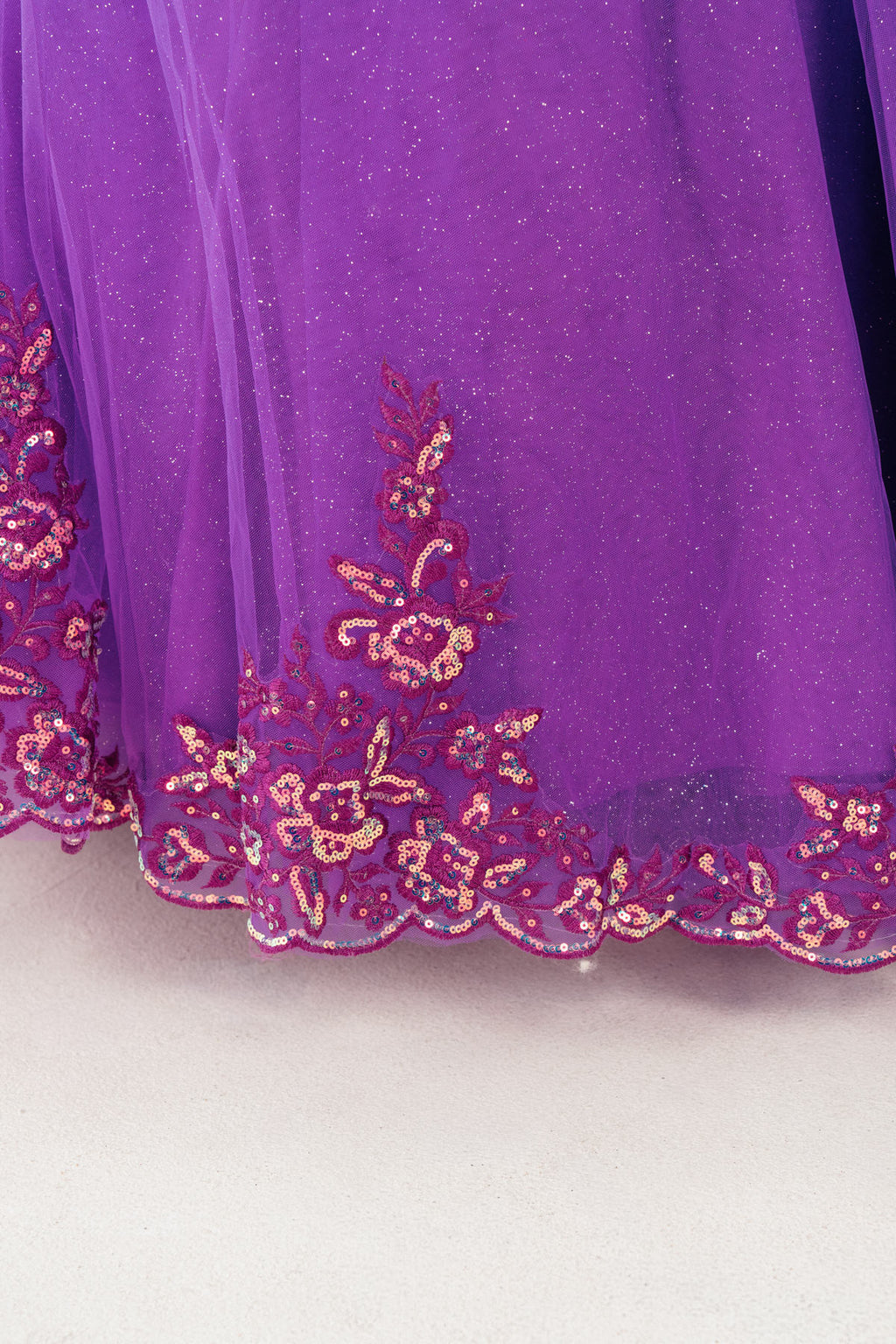 Vestido de Mini Quinceañera y Presentación con Brillo - Cinderella Couture 8405