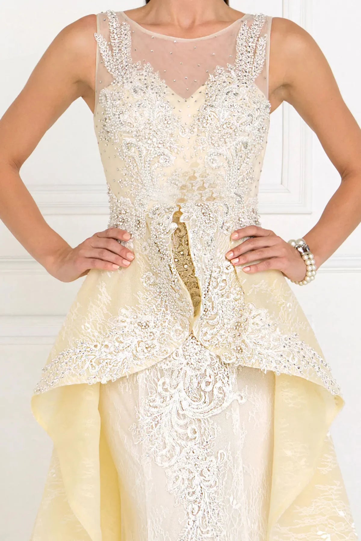 Vestido de Novia de Encaje en Forma de Corazón - Elizabeth K GL1538