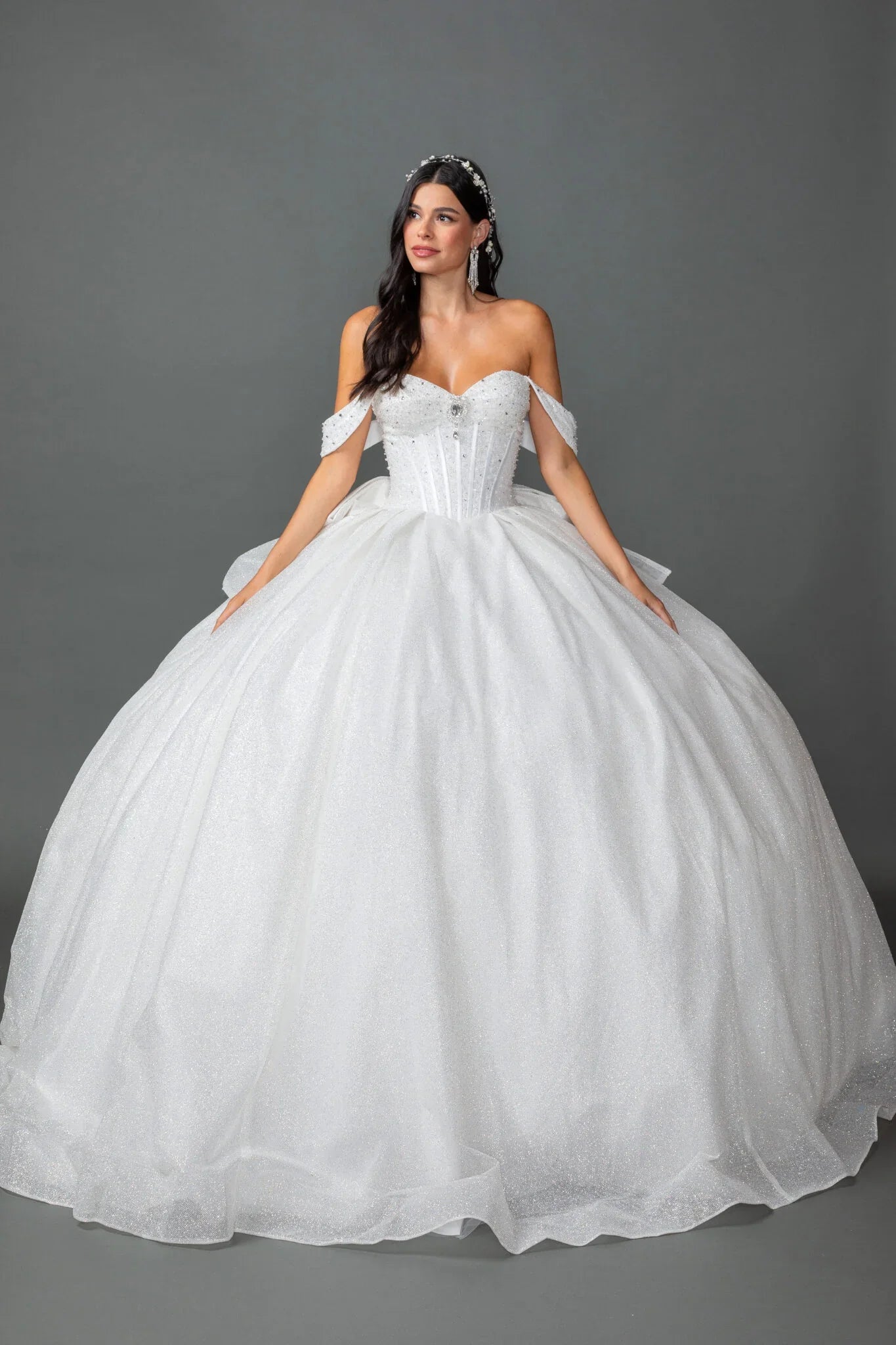 Vestido de novia Corte Princesa de Tul brillante - Dancing Queen (0306)