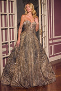 Vestido de Fiesta Corte Princesa La Divine - J915