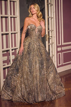 Vestido de Fiesta Corte Princesa La Divine - J915