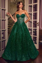 Vestido de Fiesta Corte Princesa La Divine - J915