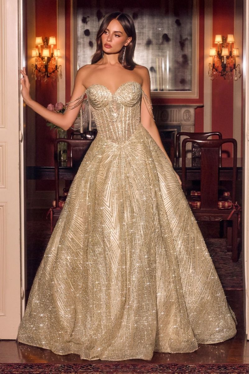 Vestido de Fiesta Corte Princesa La Divine - J915