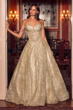 Vestido de Fiesta Corte Princesa La Divine - J915