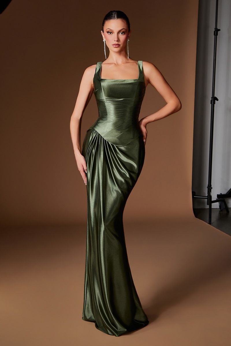 Vestido de Fiesta Satinado Ladivine - CH2604