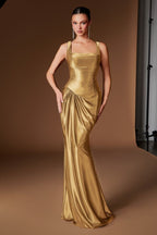 Vestido de Fiesta Satinado Ladivine - CH2604