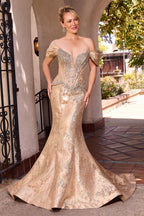Vestido de Fiesta con Pronunciado Escote - Ladivine CD641