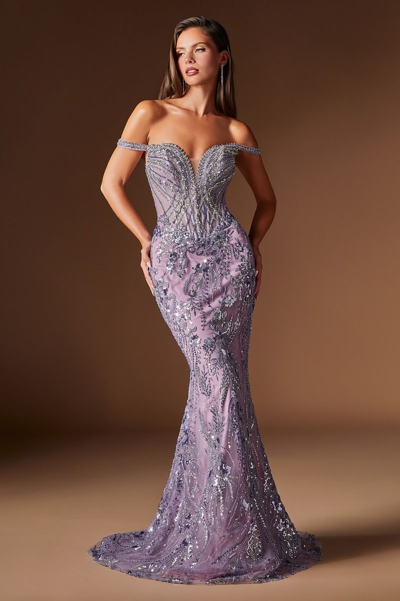 Detachable Overskirt Prom Dress - Ladivine CDS570