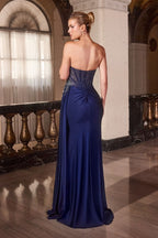 Vestidos de Fiesta con Escote Strapless - Ladivine CD689