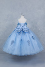 Vestido de Niña para Presentación con Pedrería - Cinderella Couture 8190