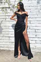 Cinderella Divine Satin & Lace Evening Dress | CD0186