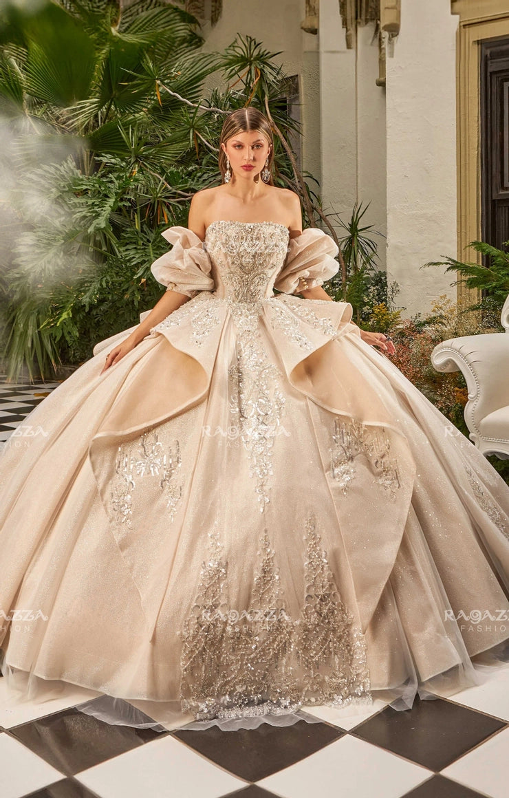 Vestido de Quinceañera Ragazza Fashion EV56-656