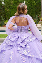 Vestido de Quinceañera con Corsé Transparente - GLS by Elizabeth K GL3847