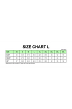 Tabla de tallas de vestidos mujer con medidas en pulgadas para busto, cintura y cadera, tallas XS a 5XL.