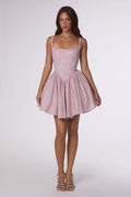 Vestido Corto Brillante para Graduación - Amoris T738