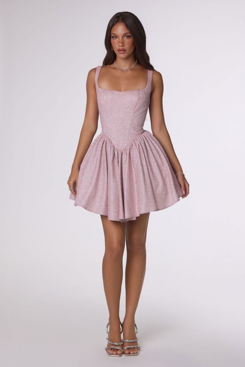 Vestido Corto Brillante para Graduación - Amoris T738