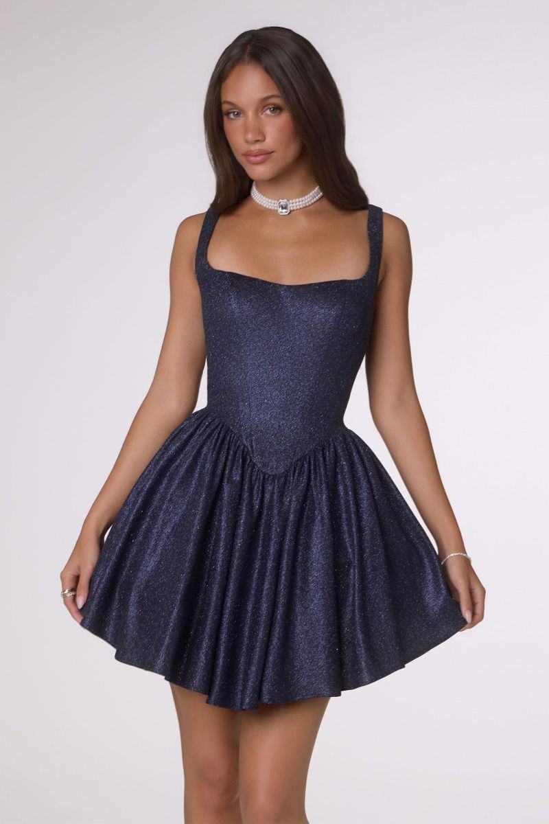 Vestido Corto Brillante para Graduación - Amoris T738
