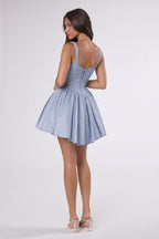 Vestido Corto Brillante para Graduación - Amoris T738