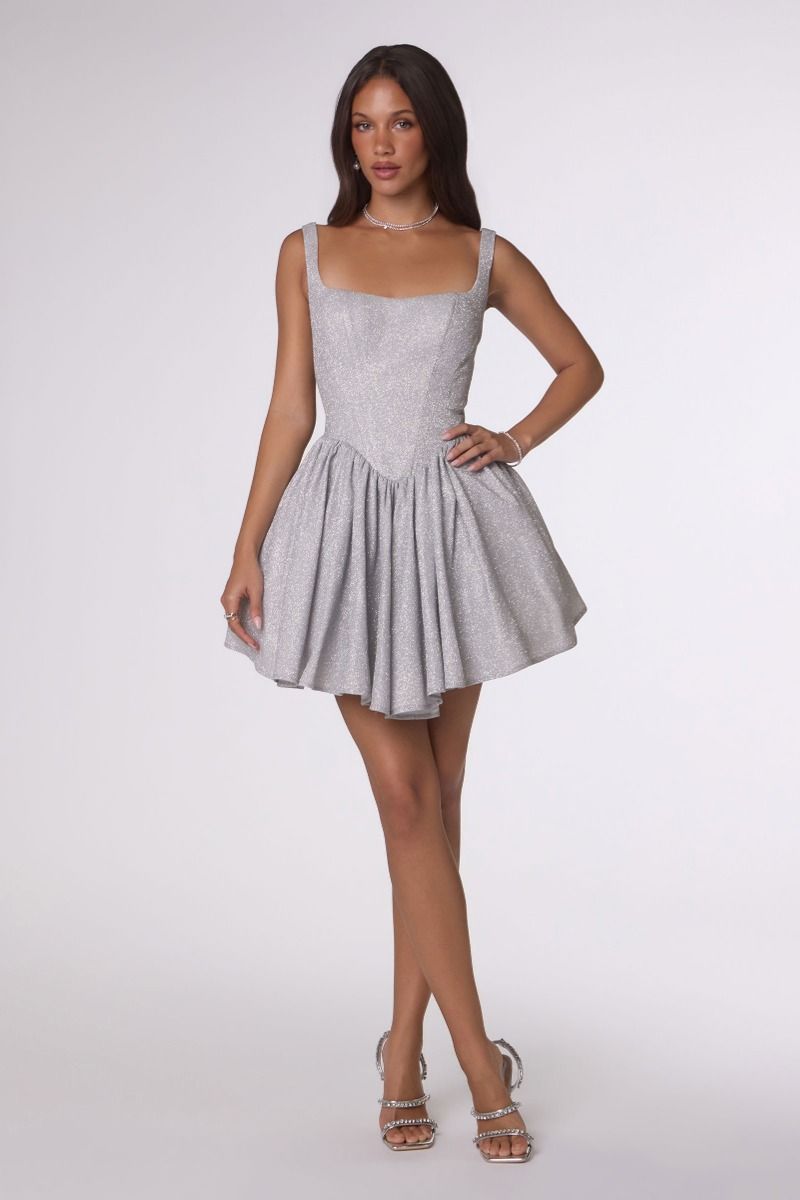 Vestido Corto Brillante para Graduación - Amoris T738