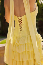 Vestido Corto De Verano - Amoris T739