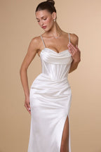 Vestido De Novia Con Abertura - Amoris T815W
