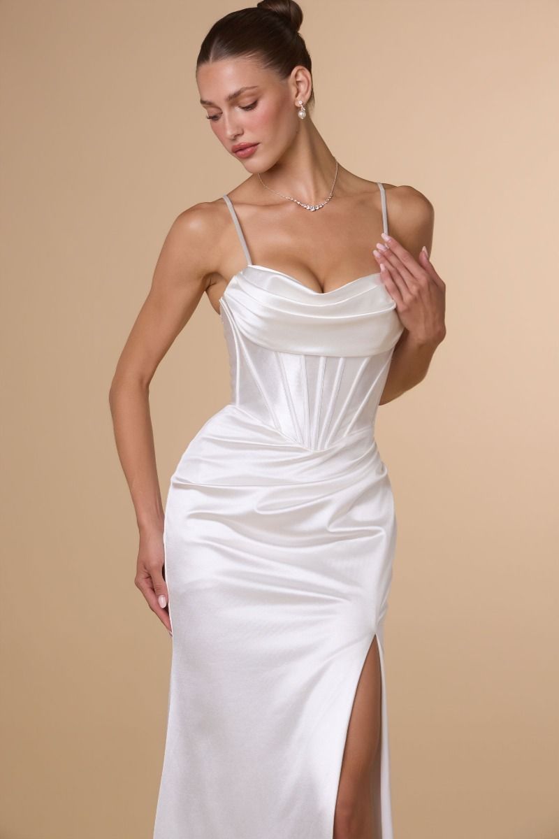 Vestido De Novia Con Abertura - Amoris T815W