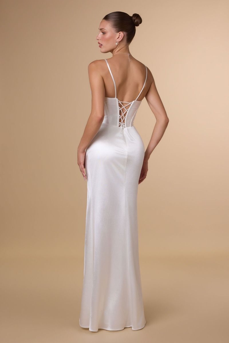 Vestido De Novia Con Abertura - Amoris T815W